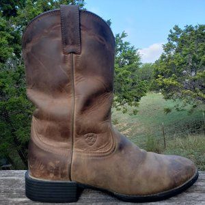 Ariat Heritage Roper Western Boot Size 8D